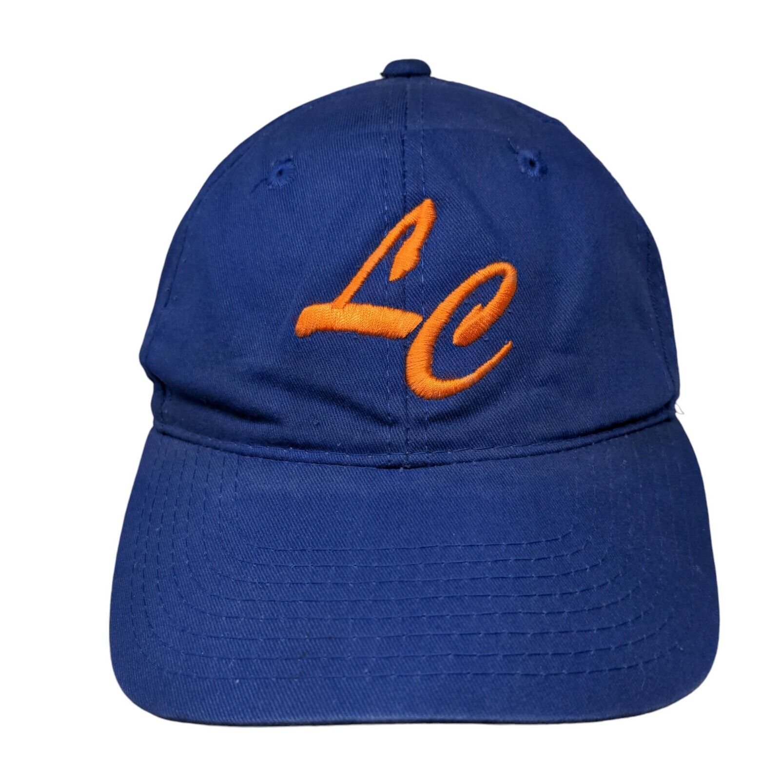 Outdoor Cap Strapback Hat Blue Osfm Embroidered Adjustable 6 Panel Lc